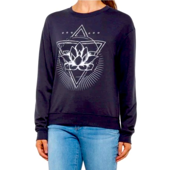 Mikens Flow Lotus Sweatshirt Size L - Picture 1 of 5